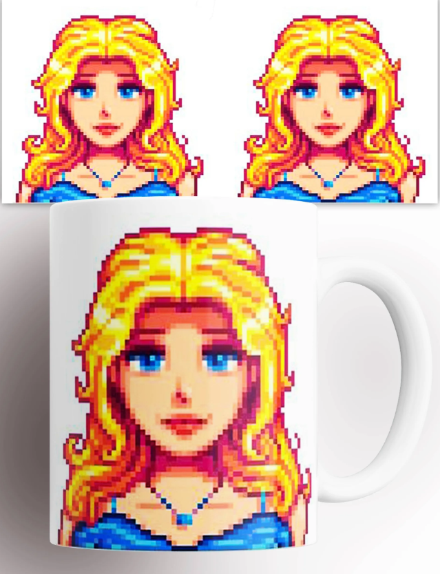 Anime Merchandise Mugs - Taza de Café de Cerámica Blanca